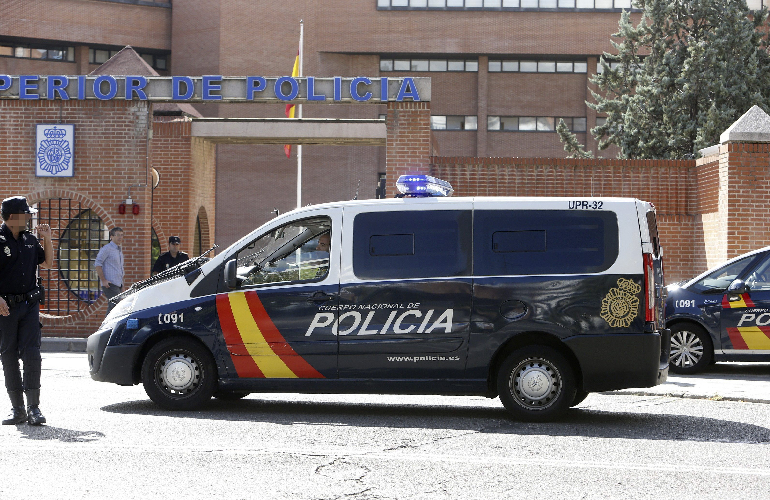 Dependencias de la Jefatura Superior de Policía en Madrid