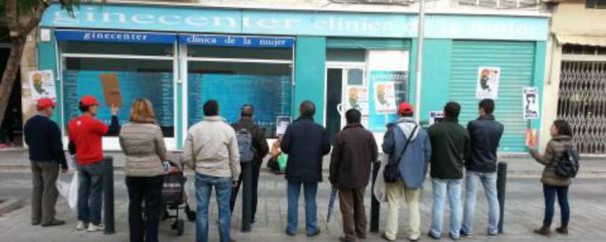 Así acosan los ultras a las mujeres en un centro hospitalario