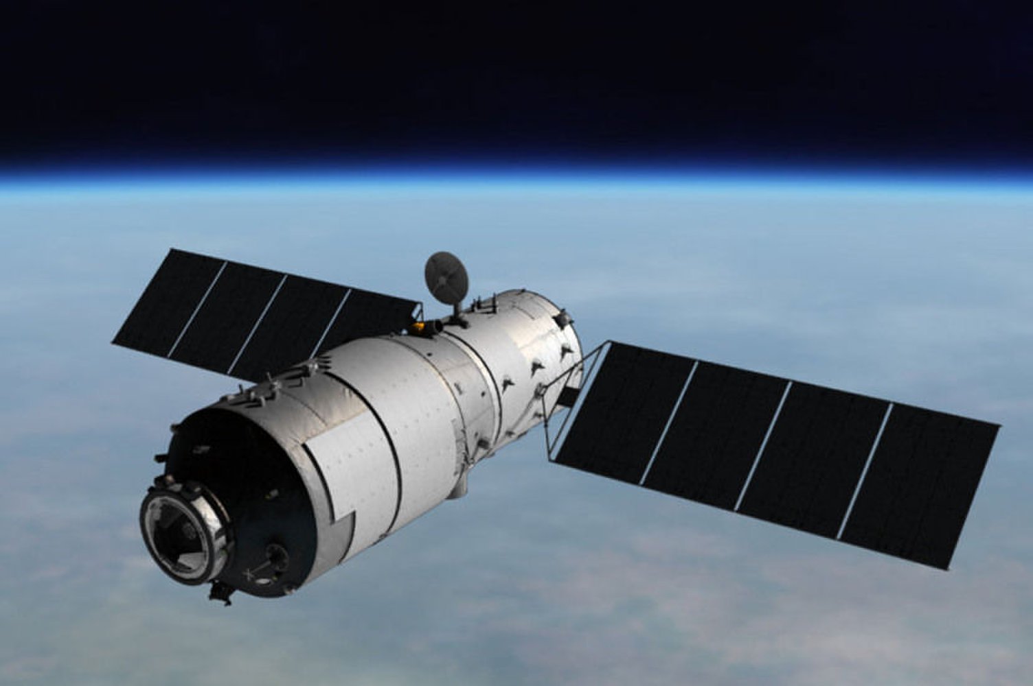 Una estación espacial china caerá sin control sobre la Tierra