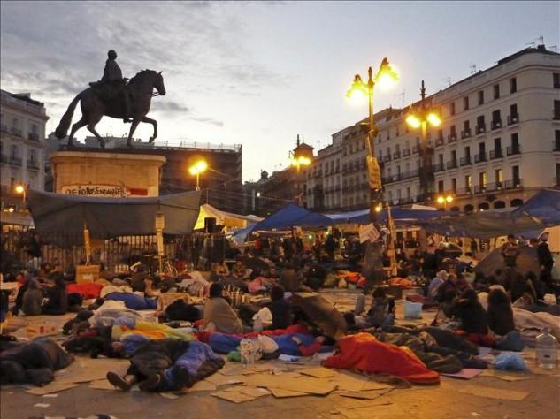 Los indignados mantendrán la acampada de Sol hasta el 22-M