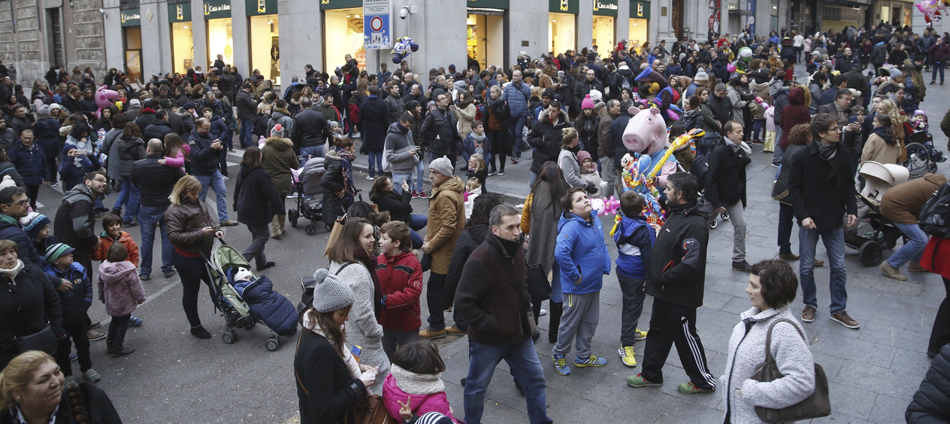 En la imagen, la céntrica Calle Postigo de San Martín, en Madrid