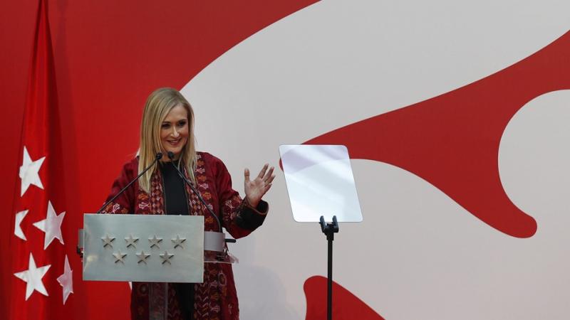 La presidente de la Comunidad de Madrid, Cristina Cifuentes.