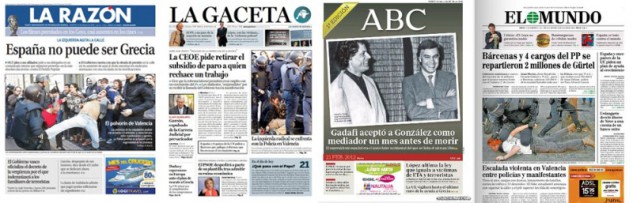 No hace falta saber ortografía para dar porrazos