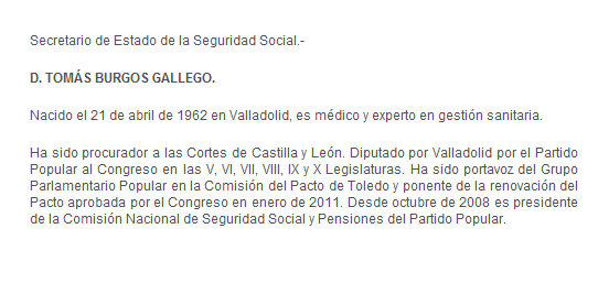 El falso currículum del secretario de Estado de la Seguridad Social: ni médico ni experto en gestión sanitaria