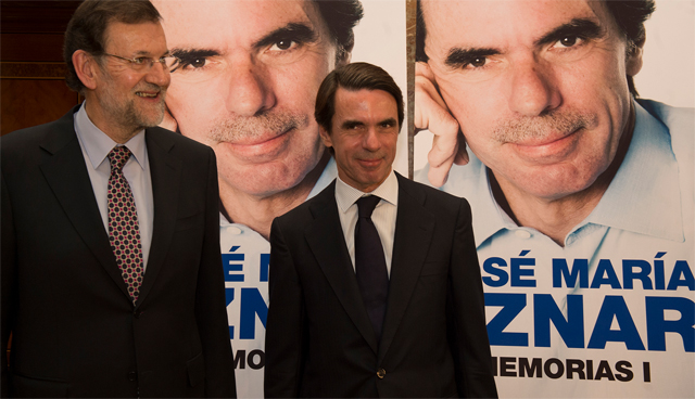 Aznar dice ahora que no impuso a Rajoy como su sucesor sino que fue "solo una propuesta"