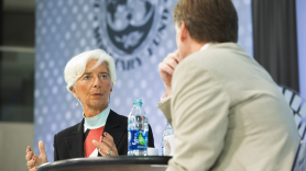 La directora gerente del FMI, Cristina Lagharde
