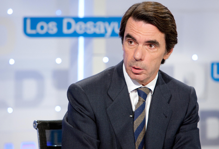 Aznar no quiere poner nota a Rajoy: "No me haga usted esa faena”