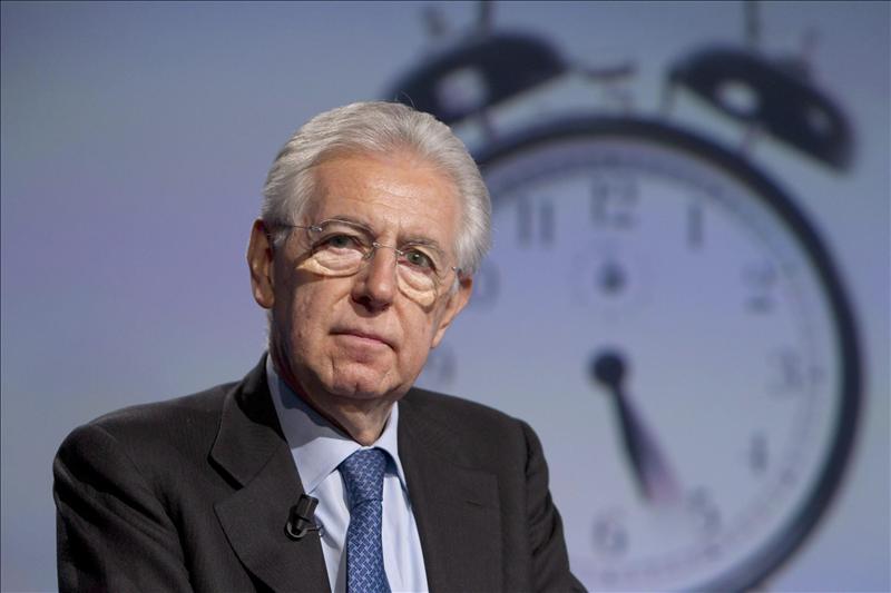Monti trabajará por una Europa más solidaria si es elegido primer ministro
