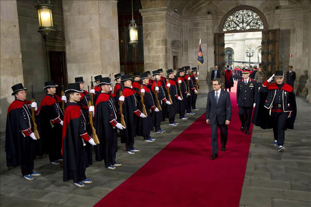 Artur Mas pide que el Estado evite la “colisión” con Cataluña por la consulta