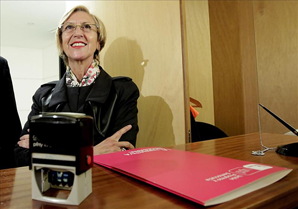 La exfundadora de UPyD, Rosa Díez.