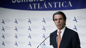 El ex jefe del Ejecutivo José María Aznar en la I Semana Atlántica organizada por el Instituto Atlántico de Gobierno que preside