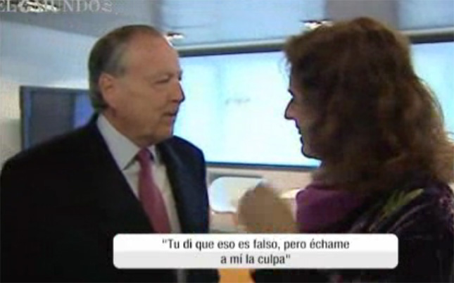 Álvarez del Manzano a Botella: “Tú di que eso es falso y échame a mí la culpa”