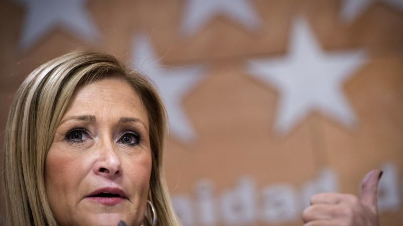 La presidenta de la Comunidad de Madrid, Cristina Cifuentes.