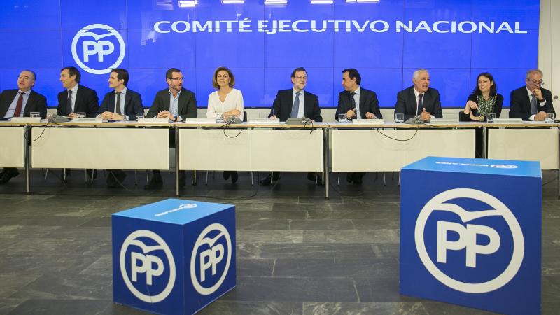 Mariano Rajoy preside la reunión del Comité Ejecutivo Nacional