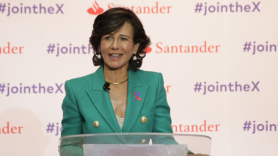 La presidenta del Banco Santander, Ana Botín