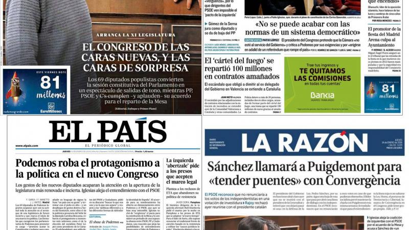 Podemos no convence con su "show": "El Congreso no es un plató de televisión"
