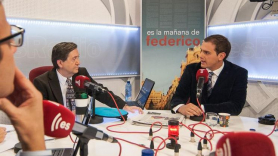 Federico Jiménez Losantos y Albert Rivera en una tertulia de esRadio