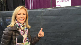 Carmen Lomana, de 'fashionaria' de Podemos a guerrera libre-liberal