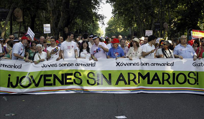 Telemadrid y '24 Horas' de TVE silencian el Orgullo Gay