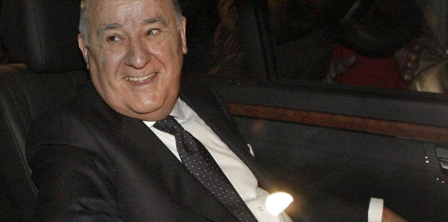 El empresario textil Amancio Ortega y fundador de Inditex