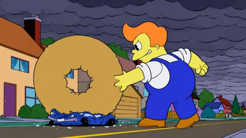 El ataque de los anuncios, de Los Simpson.