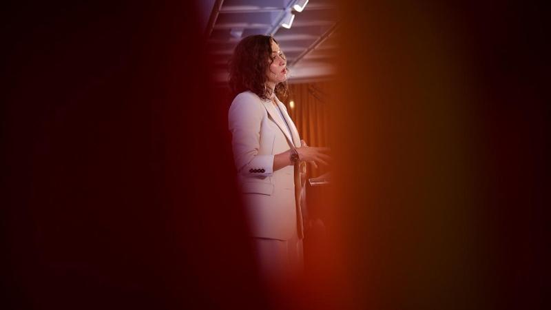 La presidenta de la Comunidad de Madrid, Isabel Díaz Ayuso. EP