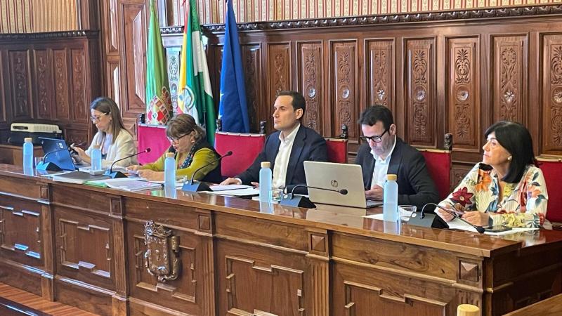 Celebración del pleno de la Diputación de Jaén a 29 de septiembre de 2026