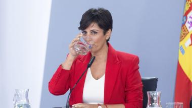 Isabel Rodríguez en el Consejo de Ministros. EP