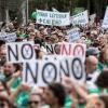 Numerosas personas durante una manifestación en apoyo al sistema educativo público, a 27 de septiembre de 2026, en Madrid. EP.