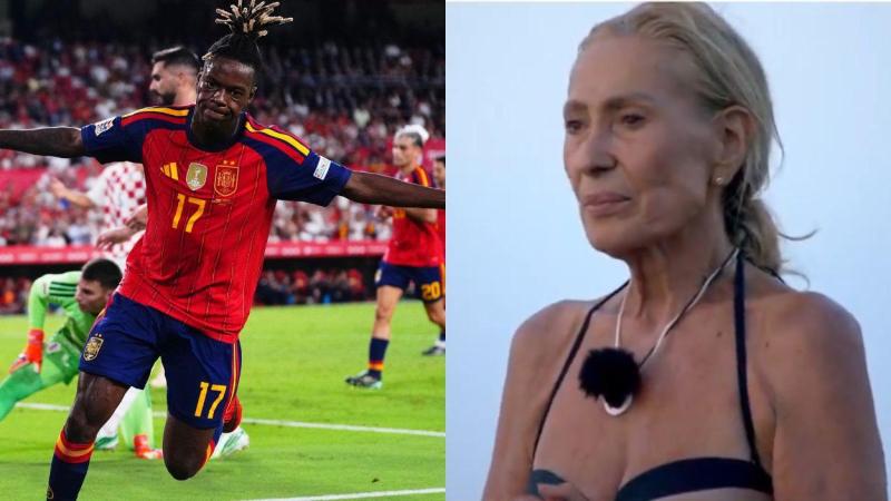 'UEFA Nations League' y 'Supervivientes'. RTVE/MEDIASET