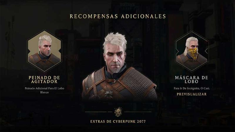 Extras de Cyberpunk 2077 en The Witcher 3: Wild Hunt Remastered Extras de Cyberpunk 2077 en The Witcher 3: Wild Hunt Remastered