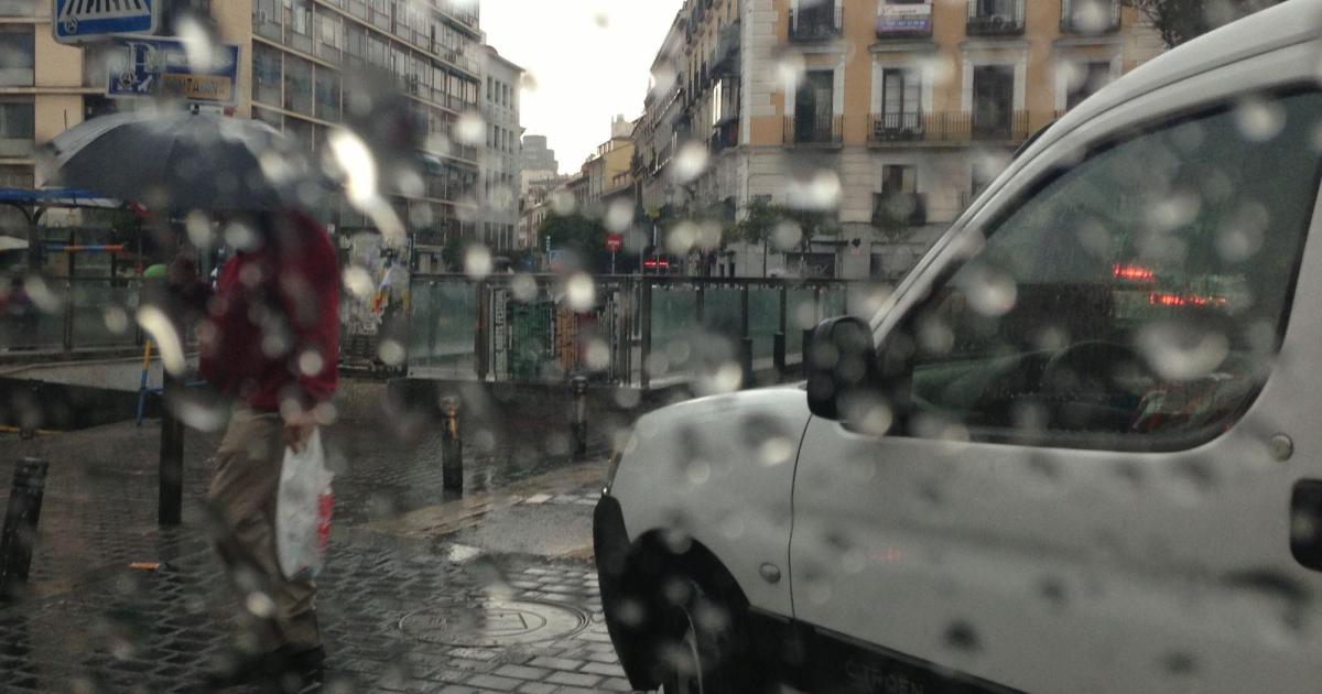Las lluvias y tormentas pondrán en aviso a nueve comunidades este jueves, cinco en nivel naranja por precipitaciones