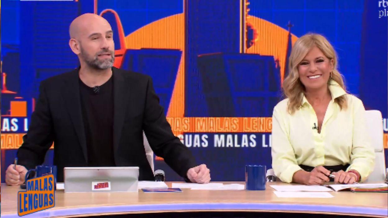 Gonzalo Miró y Esther Palomera. TVE