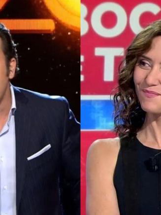 Iker Jiménez e Isabel Díaz Ayuso. MEDIASET ESPAÑA. 