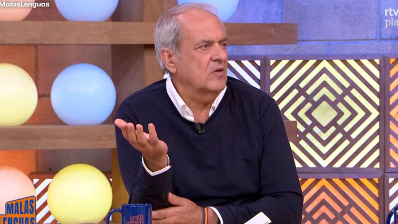 Javier Aroca en 'Malas Lenguas'. RTVE.