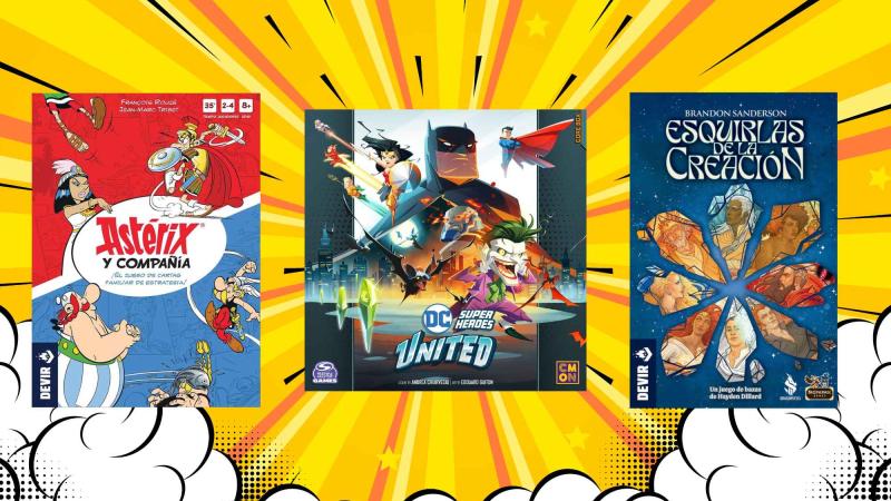 Devir sorprende en San Diego Comic Con Málaga con sus nuevos juegos basados en grandes universos de ficción