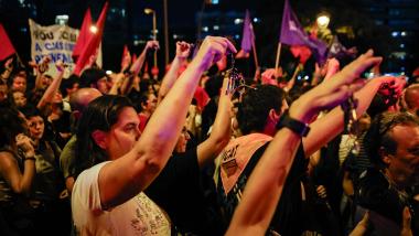 Miles de personas se manifiestan por el derecho a la vivienda. EP