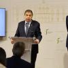 El ministro de Agricultura, Pesca y Alimentación, Luis Planas, junto al presidente de la Diputación de Jaén, Juan Latorre