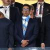 El propietario del Manchester City, Sheikh Mansour bin Zayed, junto al presidente del club, Khaldoon Khalifa Al Mubarak, durante la final de la Champions de 2023. Europa Pres Archivo.