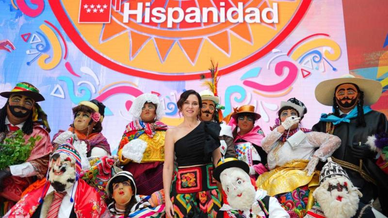 Ayuso en la hispanidad de 2025. EP