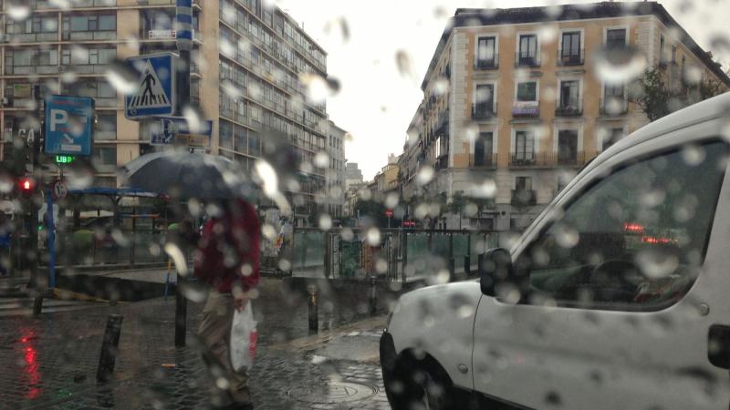 Lluvia en Valencia. EP.