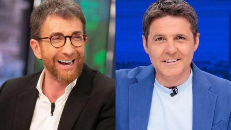 Pablo Motos y Jeús Cintora