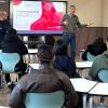 Educación financiera del Banco Santander en el IES Humanes con alumnos de Bachillerato