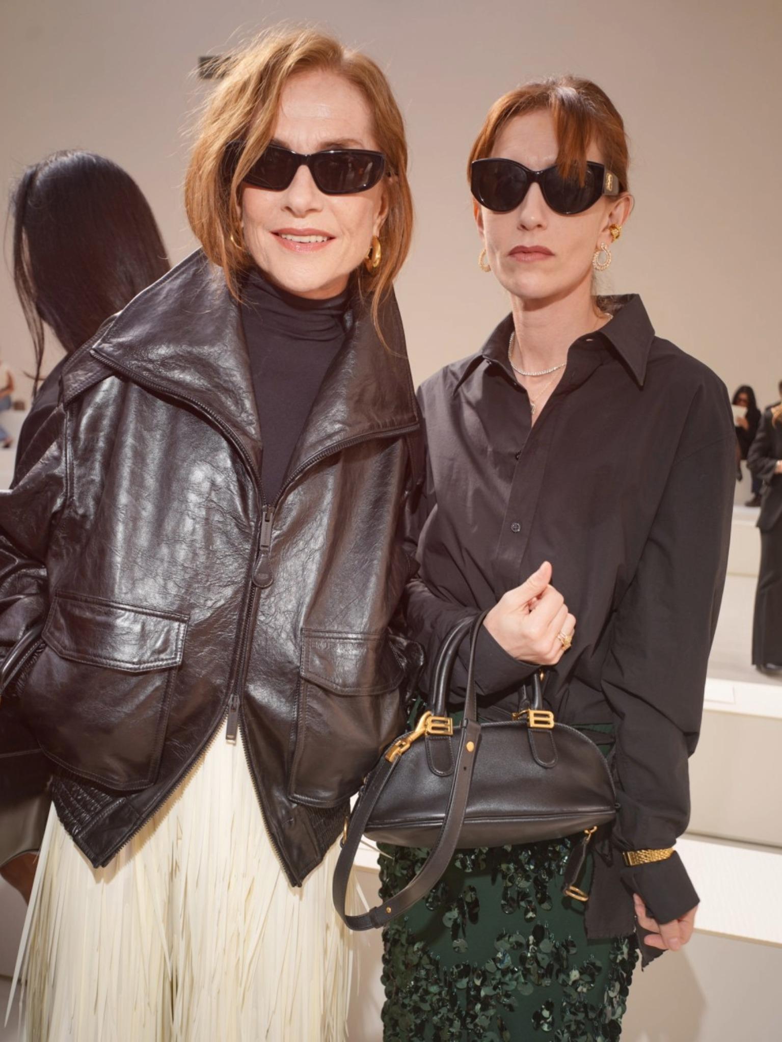 Isabelle Huppert y Lolita Chammah Isabelle Huppert y Lolita Chammah
