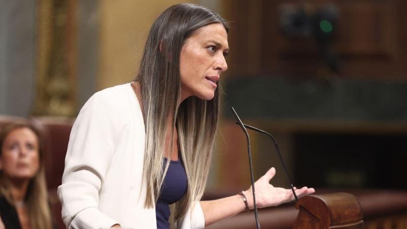 La portavoz de Junts en el Congreso, Miriam Nogueras, interviene durante una sesión plenaria, en el Congreso de los Diputados, a 2 de octubre de 2026. EP.