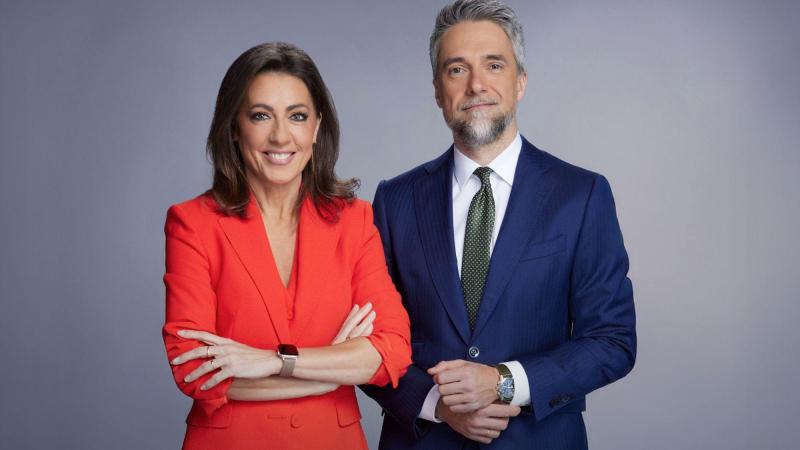 Ángeles Blanco y Carlos Franganillo. MEDIASET ESPAÑA