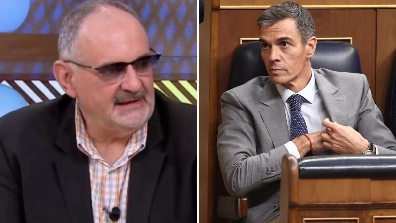 Antón Losada y Pedro Sánchez. EP.