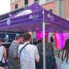 Los Punts Lila en los espacios públicos de ocio son un recurso puntual pensado para fiestas, conciertos y actividades de entretenimiento. Foto: Diputació de Barcelona