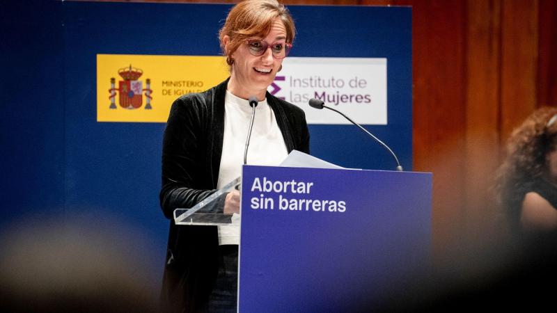 La ministra de Sanidad, Mónica García. EP.