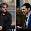 Jordi Évole y el ministro de Derechos Sociales, Pablo Bustinduy. EP.